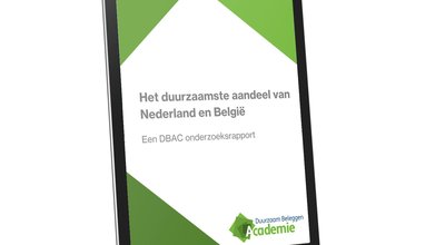Onderzoek Duurzaam Beleggen Academie: ASR meest duurzame aandeel